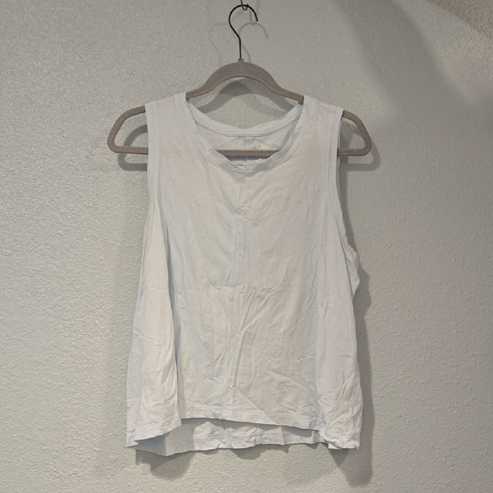 Blue Sleeveless Top